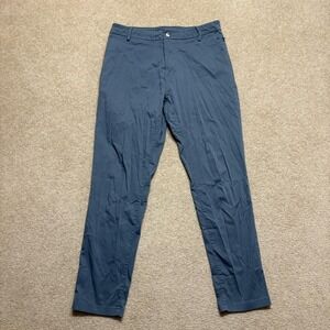 Birddogs Pants Mens 32x30 Blue Chino Stretch Casual Golf Work Travel Office